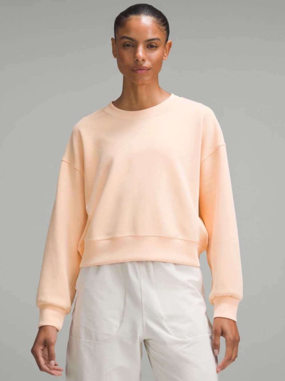 Lululemon Softstreme Cropped Crewneck